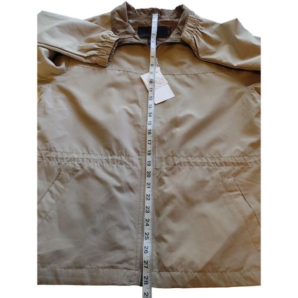 North End Jacket Womens Medium Pockets Drawstring Waist Full Zip Utility Fall - Picture 6 of 16